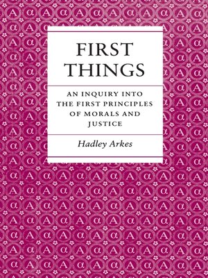 cover image of First Things
